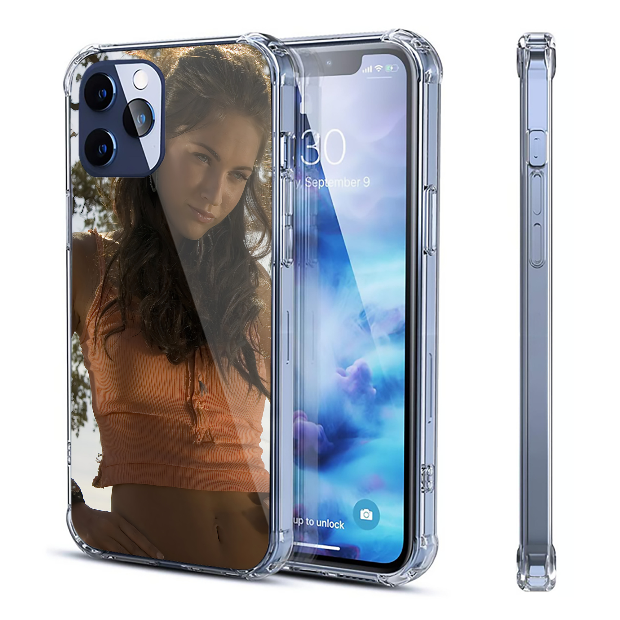 （画像用） Transformers トランスフォーマー 【iPhone 12シリーズ対応】透明スマホケース（クリアソフトケース）